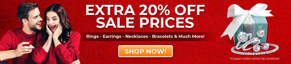 Extra 20% Off sale prices - Rings, Earrings, Necklaces, Bracelets & much more! - Code: SJ20 - Shop Now!