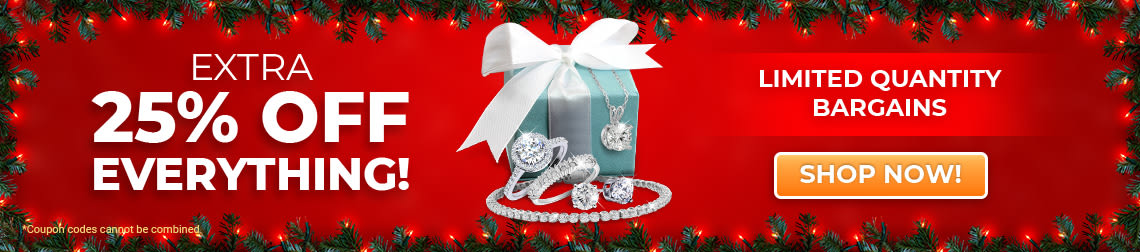 Extra 25% Off Everything!Limited Quantity Bargains - Coupon: SJ25 - Shop Now!