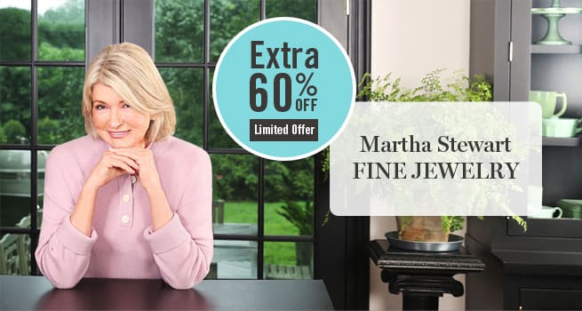 Martha Stewart Fan? Accessorize With Martha Stewart Fashion Jewelry. 60% Off Today Code: Martha