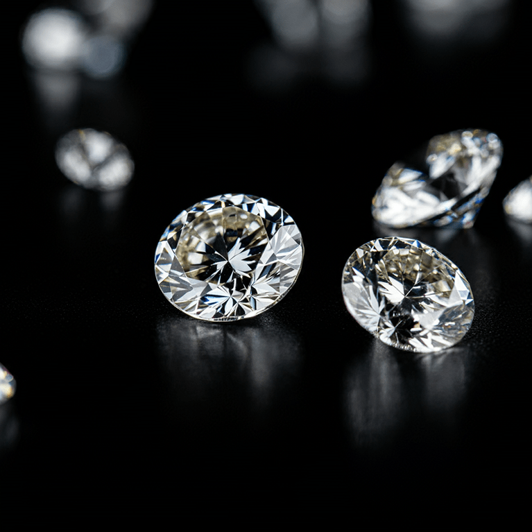 Certified lab-grown diamonds, emphasizing quality and transparency at SuperJeweler.