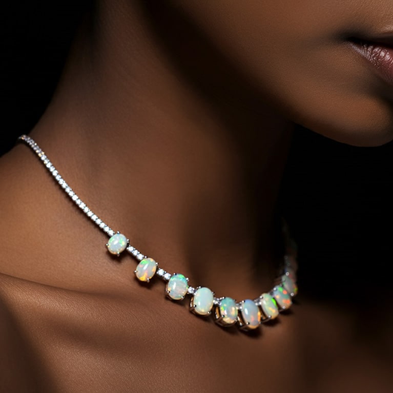 Opal Necklace